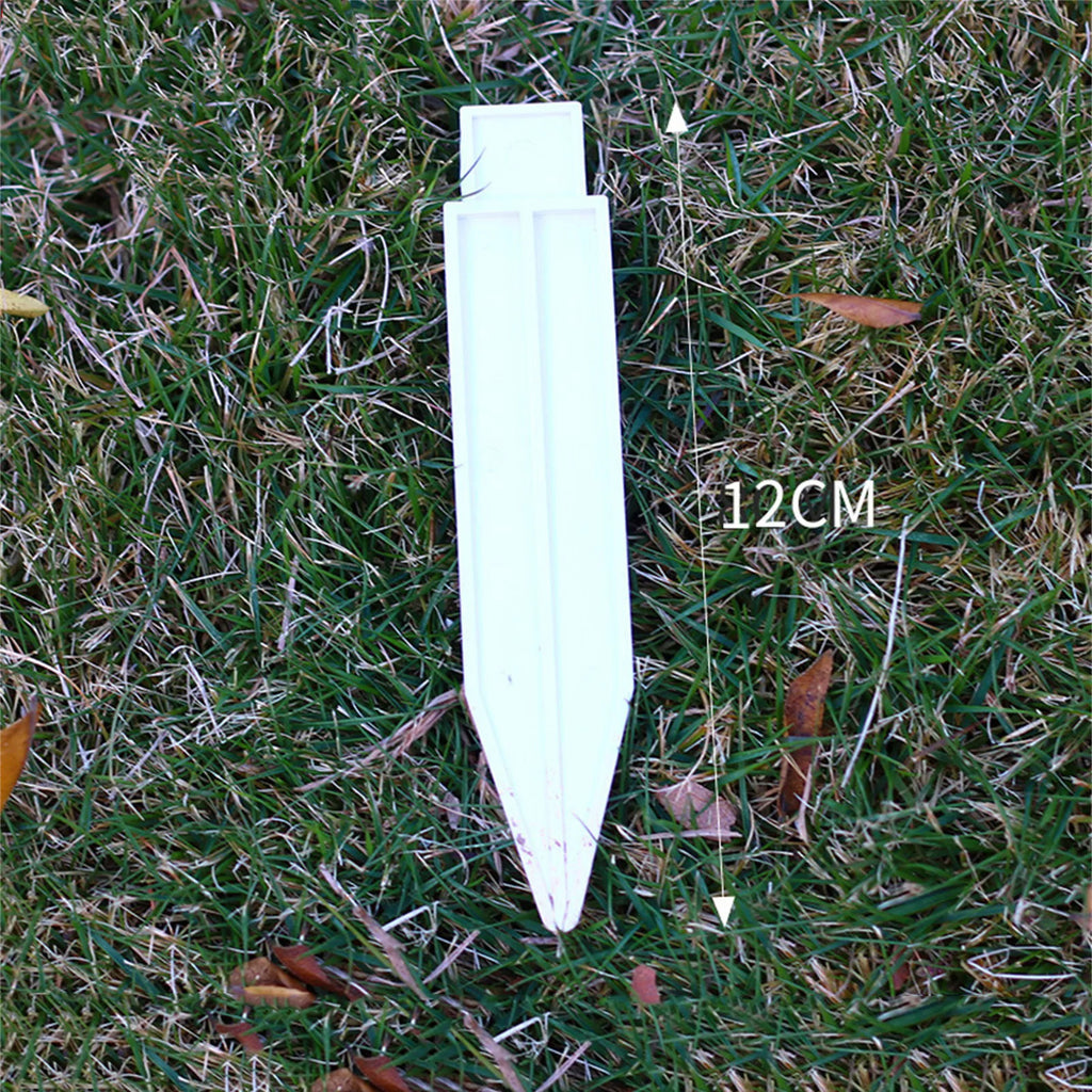 White Edgings Garden Picket Fence Ornamental Grass Lawn Flowerbeds Plant Borders for Indoor and Outdoor Villas