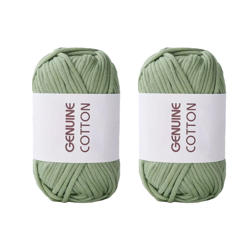 10 Pieces 50g Genuine Cotton Yarn for Beginner Crochet Easy Hand Knitting Weaving DIY Scarves Blankets Hats