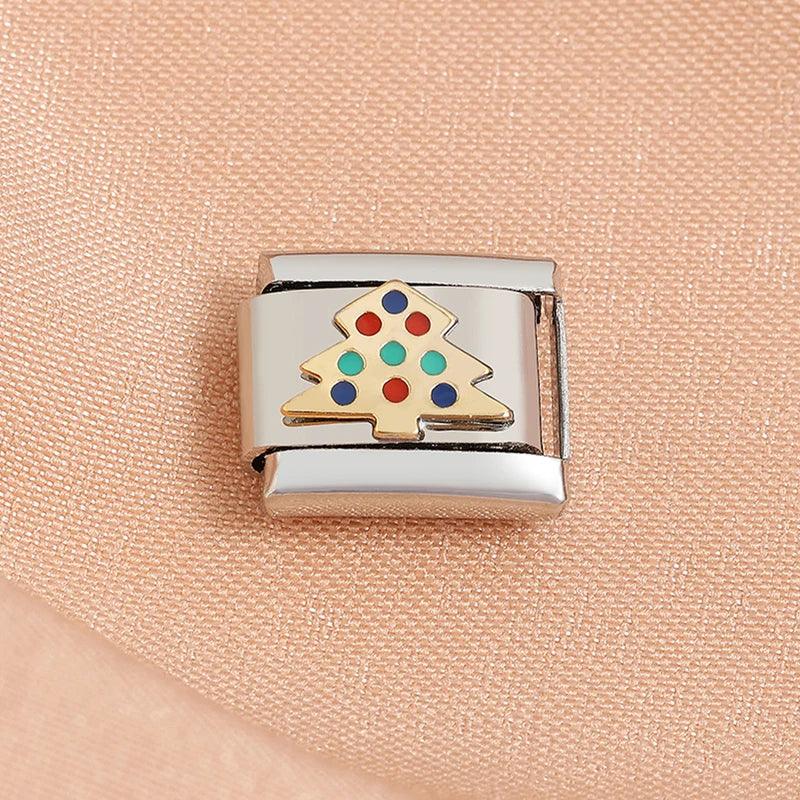 Fashion Eye Star Cute Animals Star Fish Spider Poker Queens Friendship Charm Italian Link Fit 9mm Bracelet Making DIY Jewelry