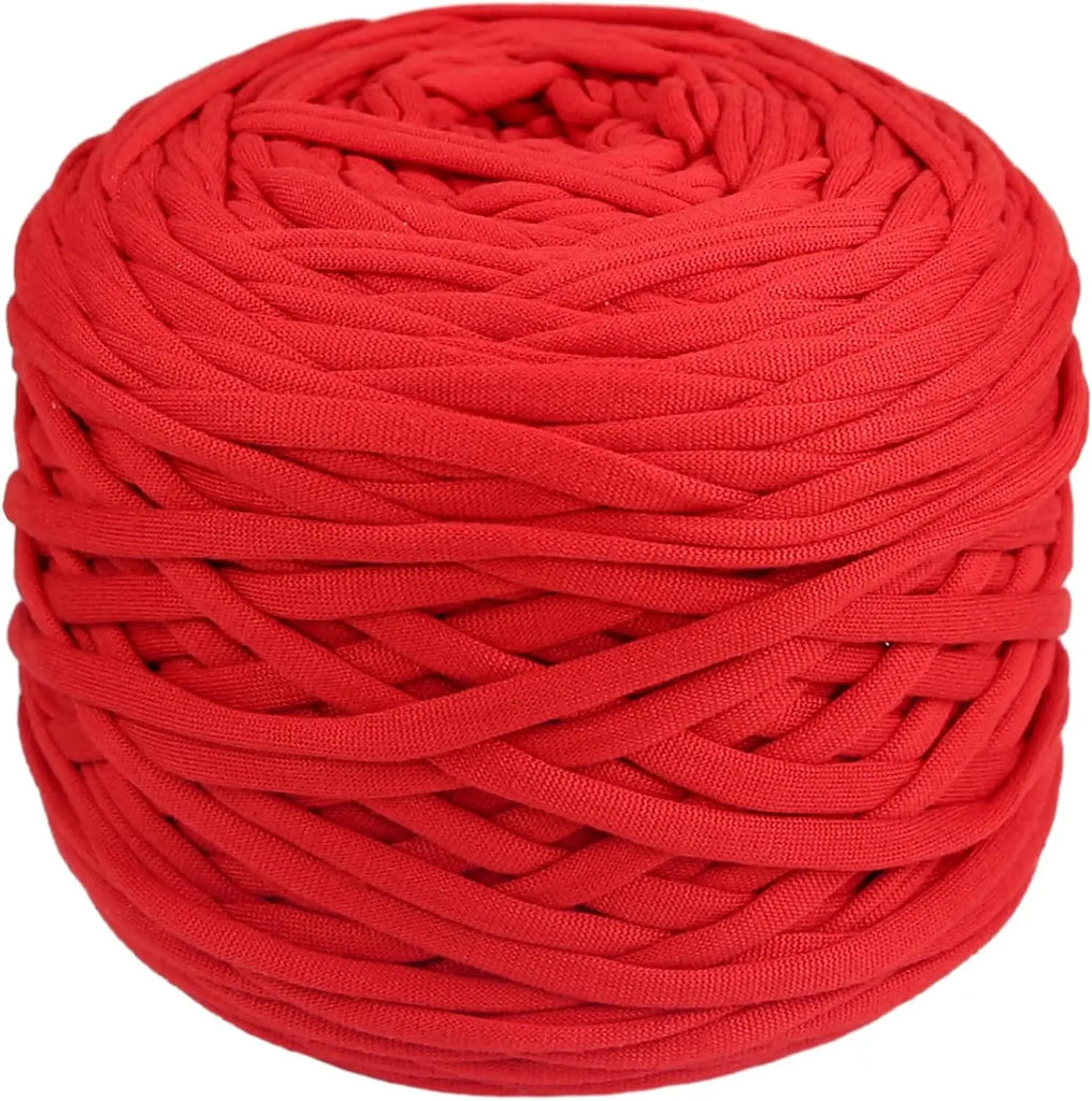 Thick Dark Green Knitting Yarn T Shirt Yarn for DIY Bag Blanket and Cushion Crocheting Projects