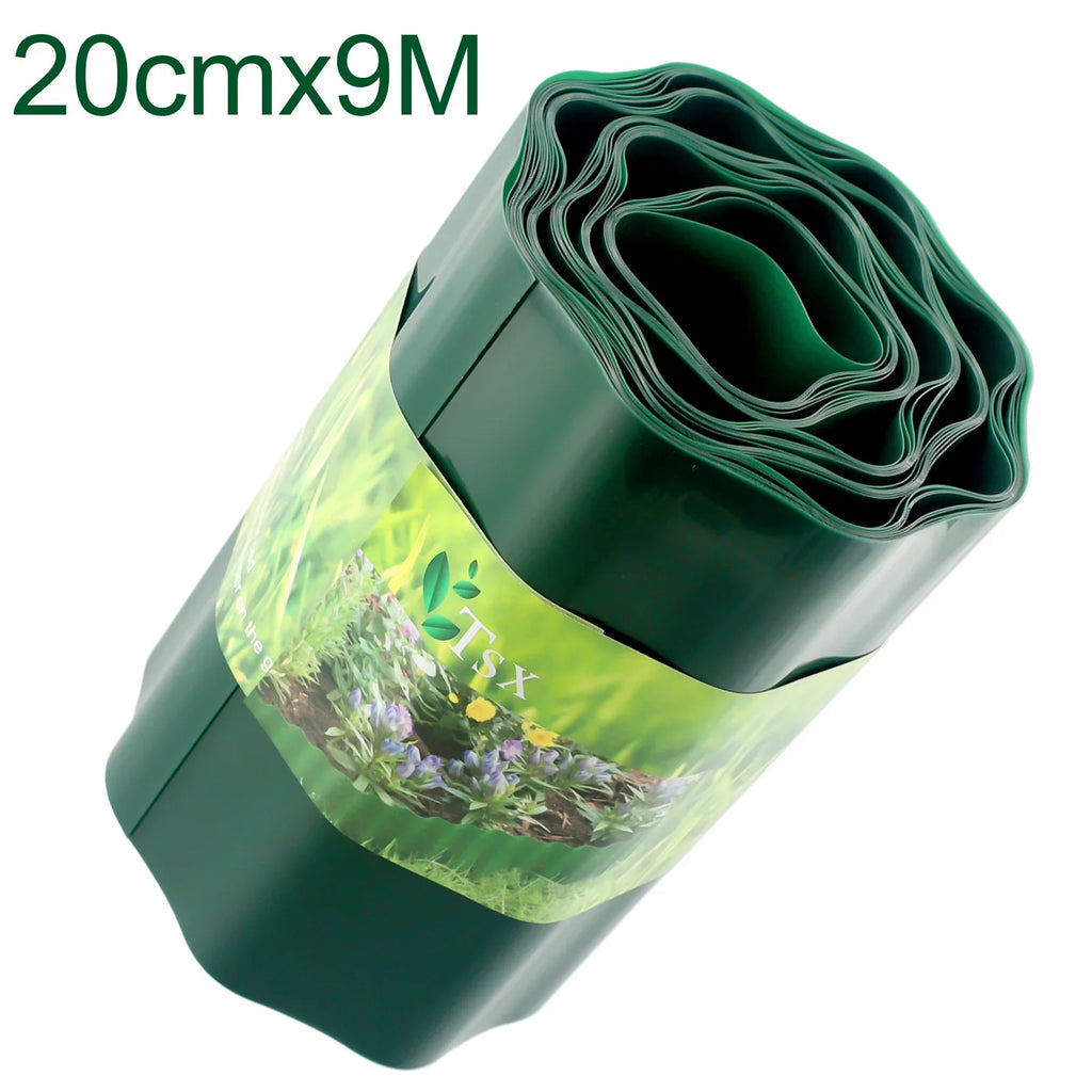 10/15/20cm Garden Grass Lawn Edge Border Fence Path Flexible Lawn Edging Border Fence Pastoral Horticulture Grassland Fence