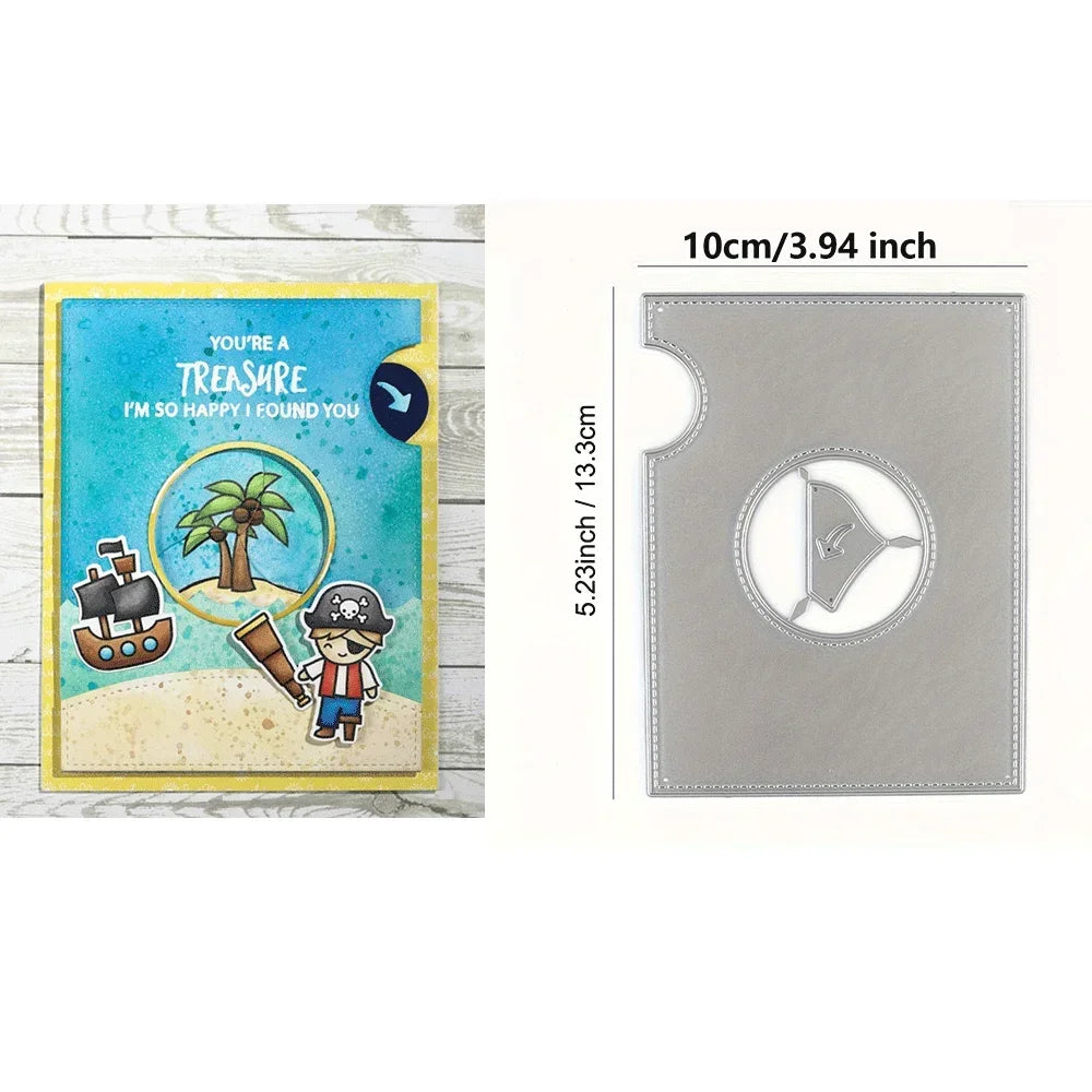 Magic Iris Camera Add-On Metal Cutting Dies Embossing Diecut 2025 for DIY Card Making Scrapbooking Crafting Supplies