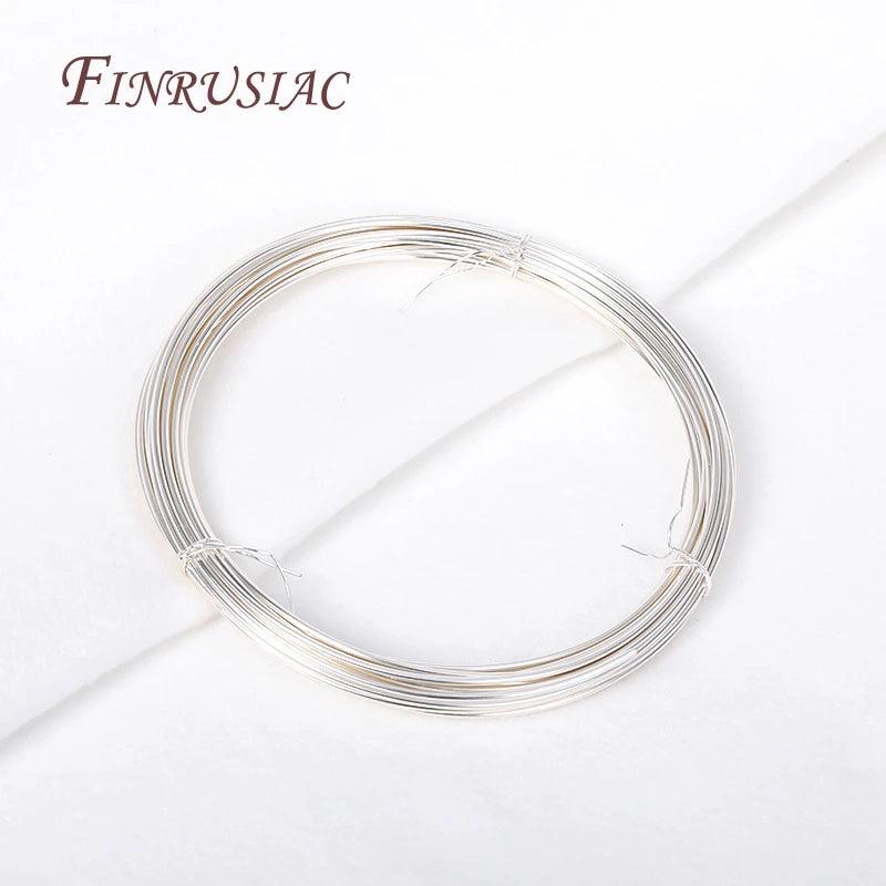 5 Meters 18K Gold Plated Copper Wire DIY Jewelry Making Brass Metal Wire For Handmade Wire Jewelry Crafts
