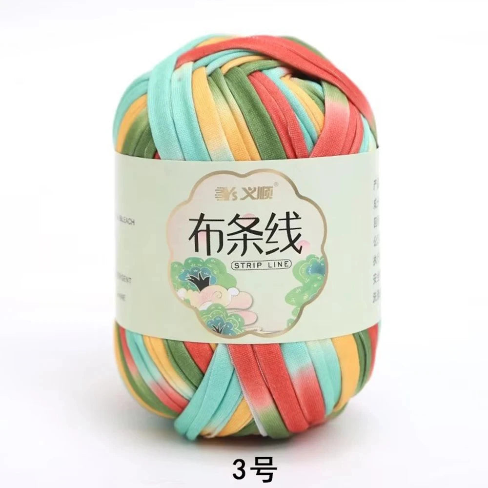 100g Cotton Knit Thread DIY Soft Wool Crochet Bag Fluffy