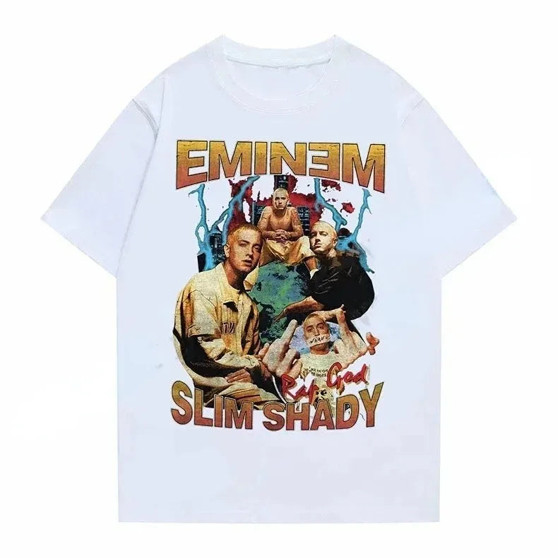 Eminem Graphic T-Shirt for Men Women and Kids Hip Hop Style Summer Fashion Top