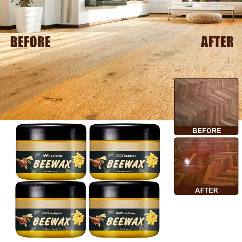 Furniture Polishing Beeswax Natural Wood Seasoning Beeswax Polishing Beewax Waterproof Wood Wax Polish Wooden Floor Care Bee Wax