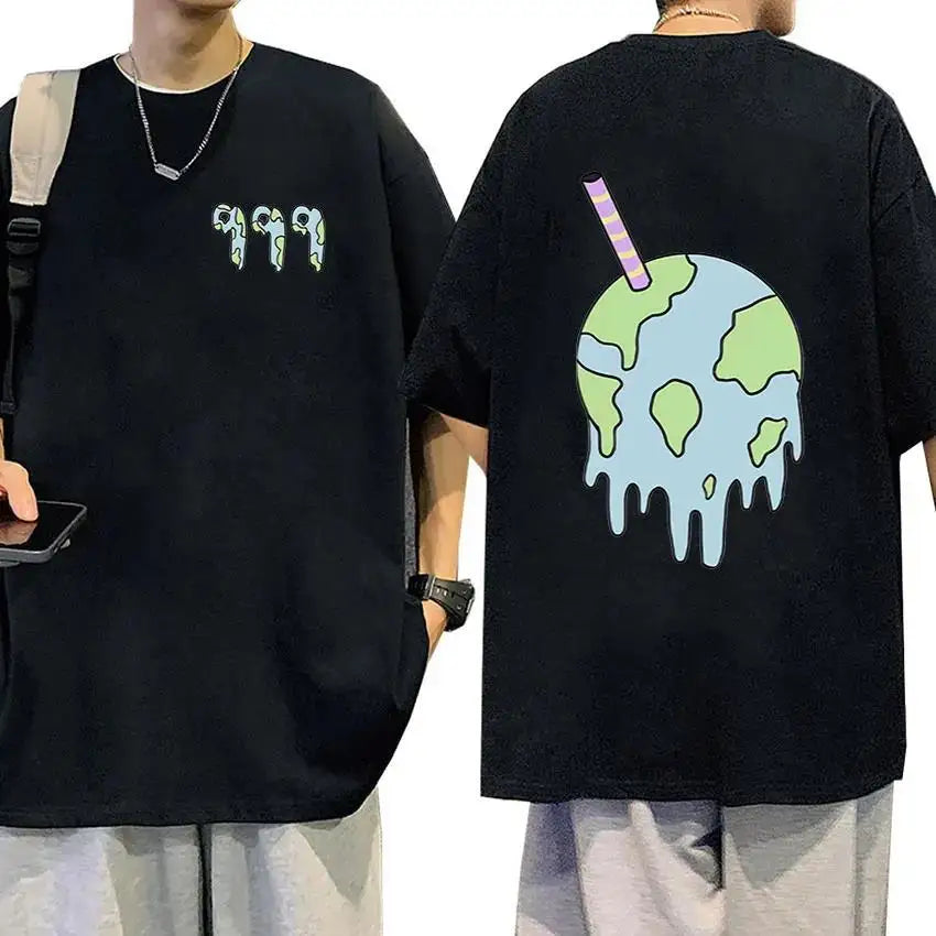 Rapper Juice Wrld 999 Short T Shirt for Men and Women Letter Printed Y2K Casual Fashion Sportswear Summer Clothing