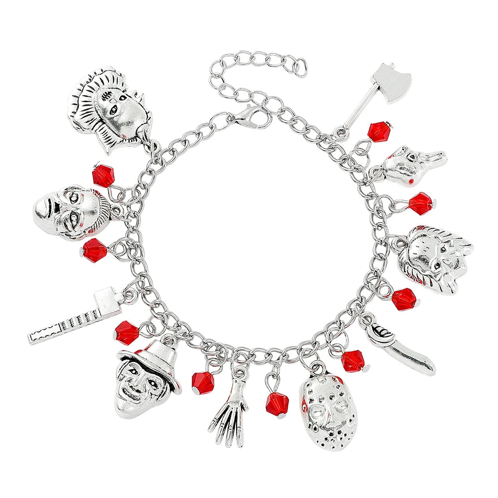 Fashian Halloween Horror Movie Accessories Black Friday Bracelet Stephen Kingdom Bracelet Holiday Bracelet