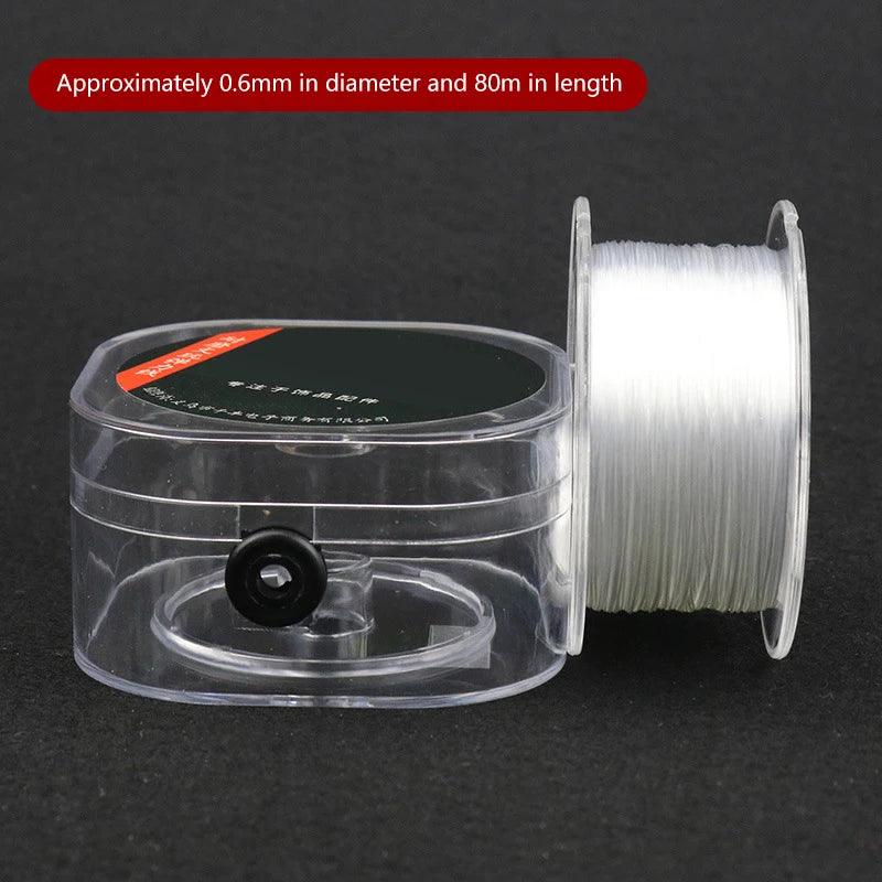 100/80/75M Strong Elastic Crystal Beading Cord For Bracelets Stretch Thread String Necklace DIY Jewelry Making Cords Line