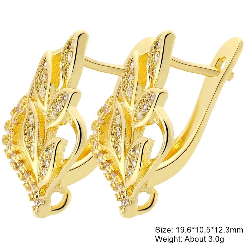 Juya DIY Women's Earring Making 18K Gold Silver Plated Basic Antiallergic Fixtures Ear Wire Fastener Hooks Accessories Supplies