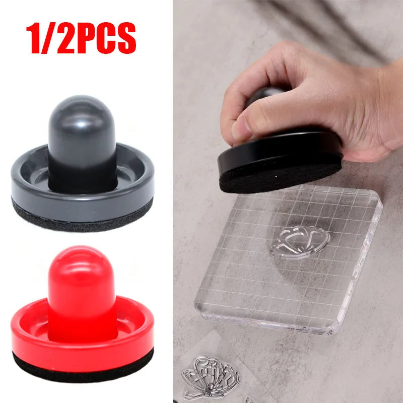 76MM Acrylic Stamping Tool for Clear Stamps Scrapbooking Used To Put Even Pressure on Stamp Platform Precision Press Tools