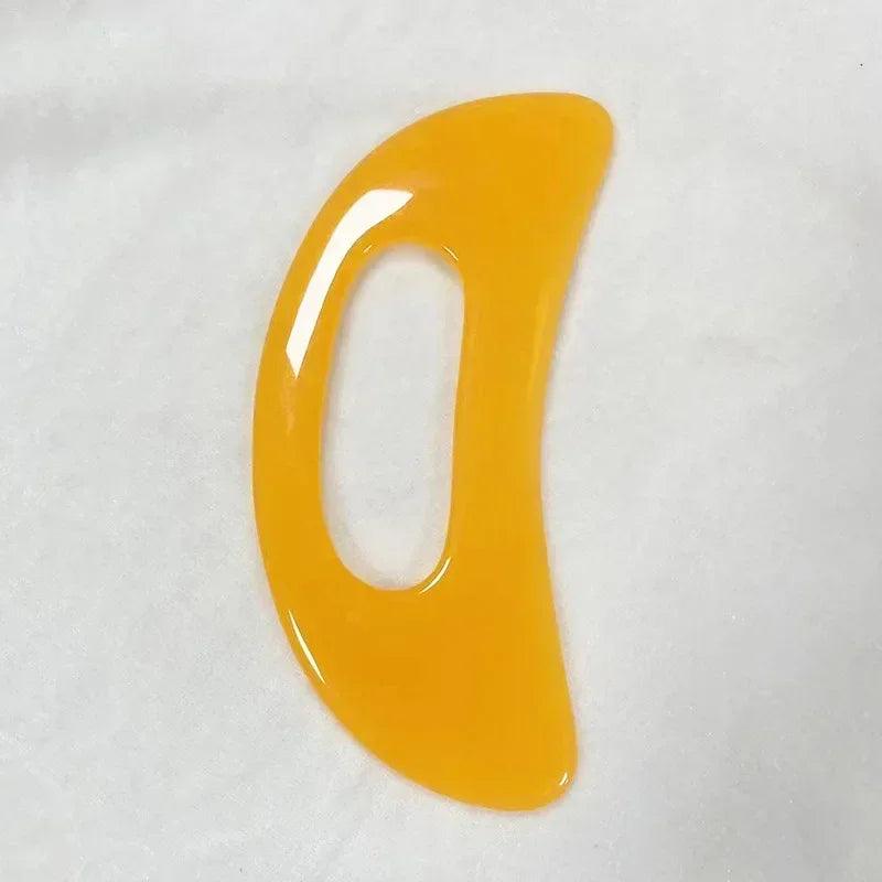 Guasha Board Resin Beeswax Massager Scraper Chinese Gua Sha Tool For Face Neck Back Body Acupuncture Pressure Massage Therapy