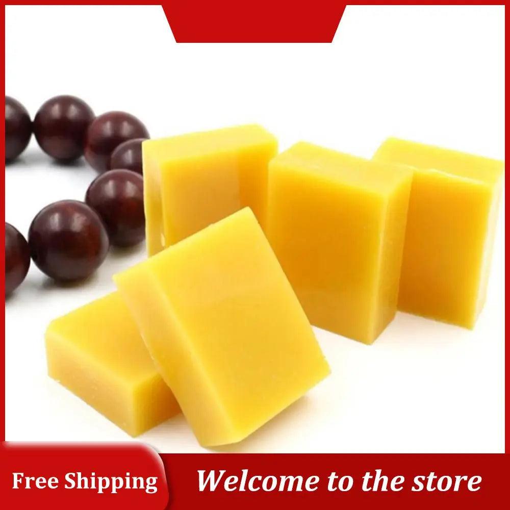 Honey Wax Bee Cosmetic Maintenance 100% Organic Natural Pure Beeswax Protect Wood Furniture Household Accessories 30*40*14mm - Winord