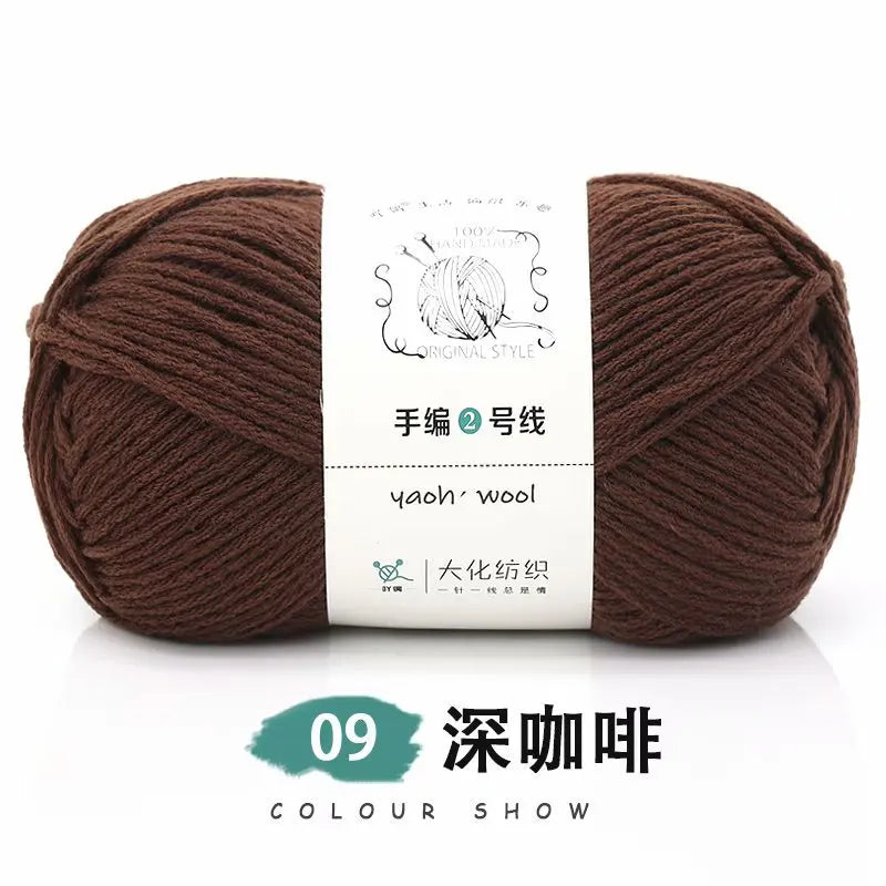 100g 100 Percent Acrylic Yarn for Hand Knitting and Crochet DIY Projects 200M Length