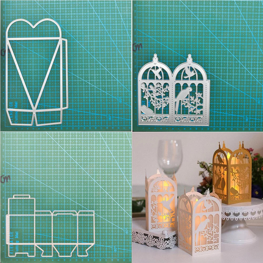 box Metal Cutting Dies Stencil Scrapbooking Diy Album Stamp Paper Card Embossing Decor Craft Knife Mould