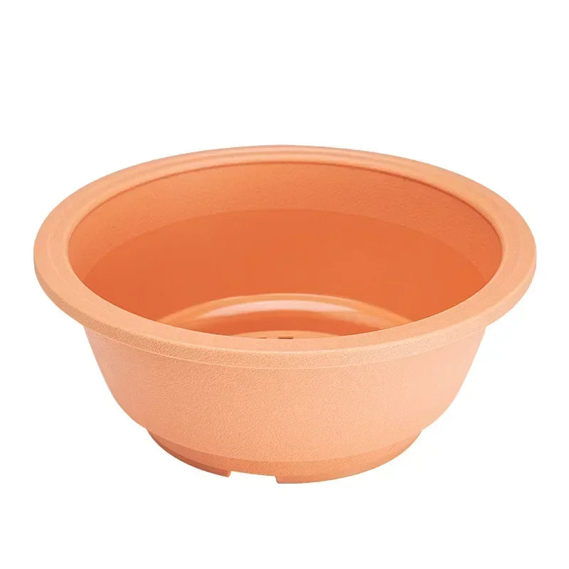 Large New Succulent Plant Pot Plastic Round Succulent Plant Pot Low Pot