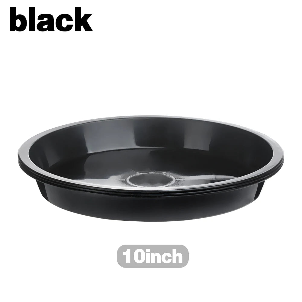 3Pcs Plant Saucer 4/6/7/8/10 inch Drip Trays Plastic Tray Saucers Indoor Outdoor Flower Pot Round