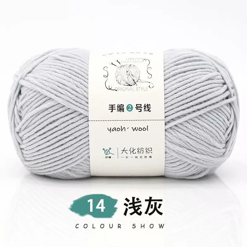 100g 100 Percent Acrylic Yarn for Hand Knitting and Crochet DIY Projects 200M Length