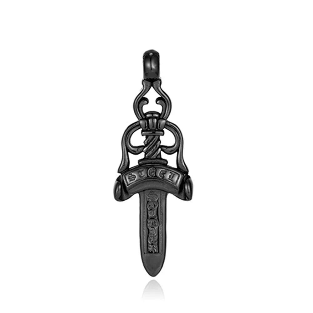 Retro Gothic Ancient Sword Charms Alloy Pendant Punk Jewelry Diy Making Necklace Bracelet Earrings Handmade Accessories Supplies