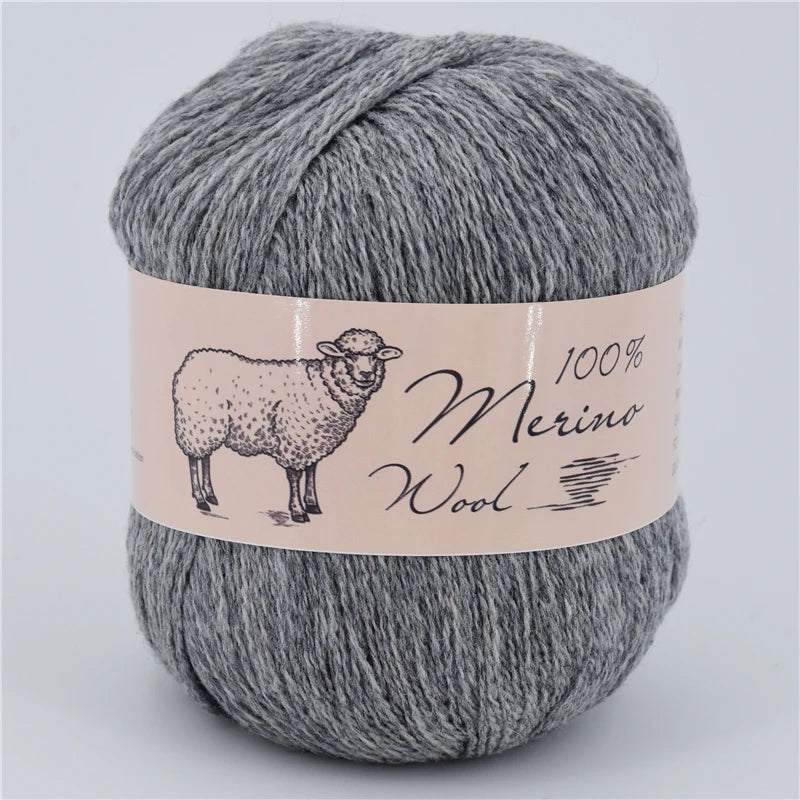 100 Percent Wool Yarn for Knitting Lightweight Crochet Thick Thread Hand Knitted Mohair Sweater Merino Wool 50g