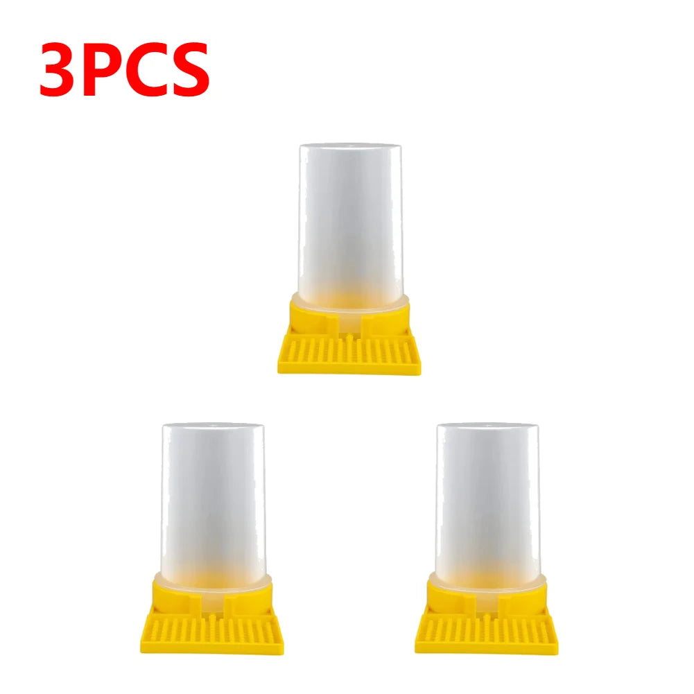 1-6PCS PP Beekeeping Beehive Water Feeder Bee Drink Nest Entrance Beekeeper Cup Fed Tool For Beehive Water Feeder