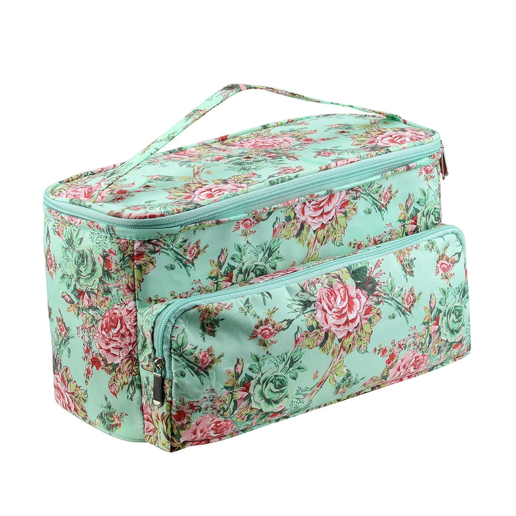 Knitting Tote Yarn Storage Case Carrying Knitting Needles Crochet Hooks Sewing Accessories Bag DIY Craft Storage Basket