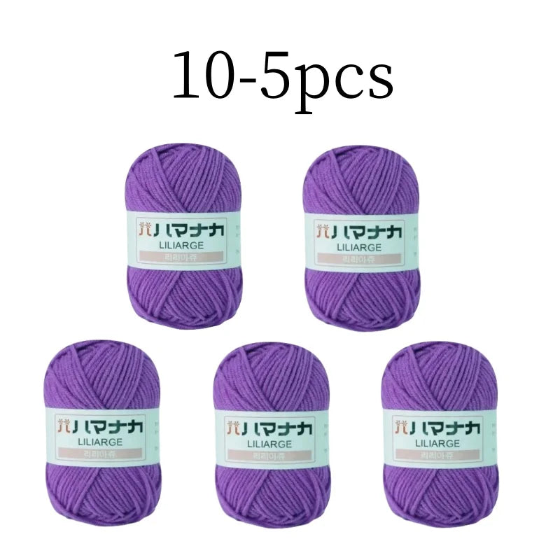 Soft Thick Wool Yarn For Knitting Crochet Classic 25g Ball