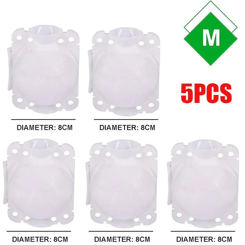 5Pcs Plant Rooting Ball Reusable High Pressure Propagation Box Cutting Grafting Garden Rooting Propagation Ball Jardinage Pot