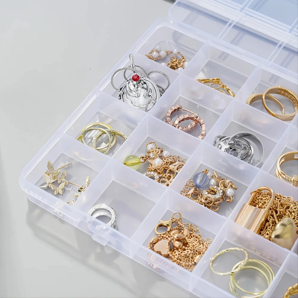 Plastic Organizer Jewelry Storage Box Container Transparent Shape and Art DIY Crafts Jewelry Fishing Tackles Wholesale