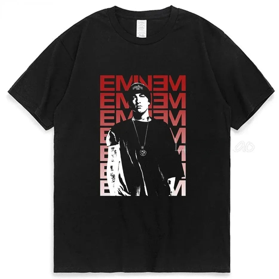 Eminem Graphic T-Shirt for Men Women and Kids Hip Hop Style Summer Fashion Top