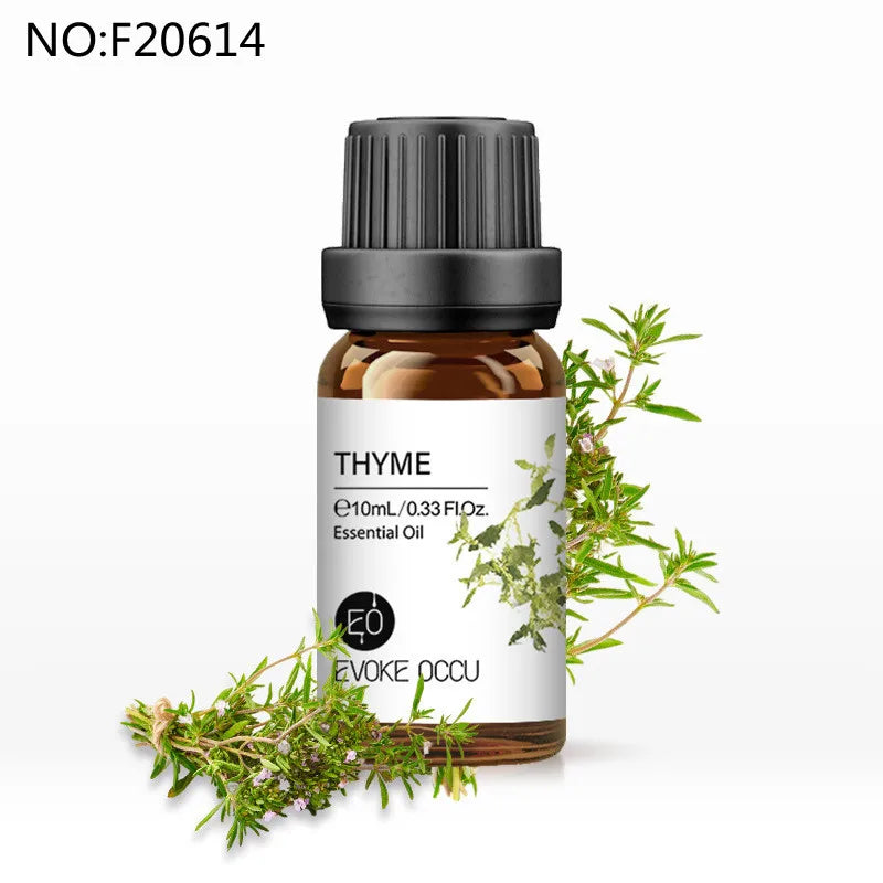 10ml Essential Oil Organic Plant 34 FLAVOR for Diffuser, Humidifier, Massage, Sleep, Bath, Soap,SPA, DIY Scented Candle Perfume