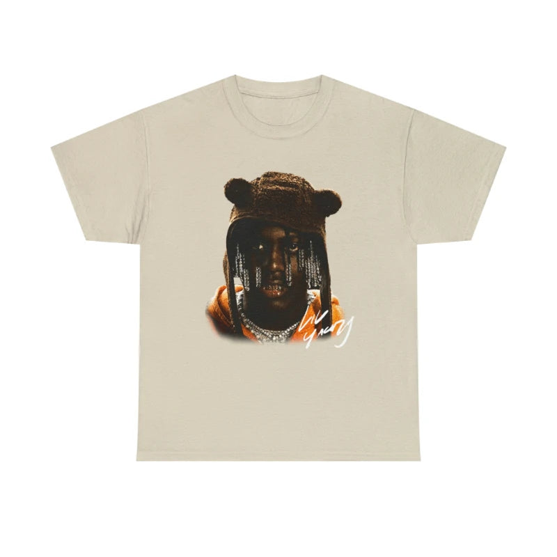 Lil Yachty Rapper Cotton T-shirt Unisex Men Women Causal Hip Hop Tops Summer Round Neck Short Sleeve Ocean Graphic Tee Big Size