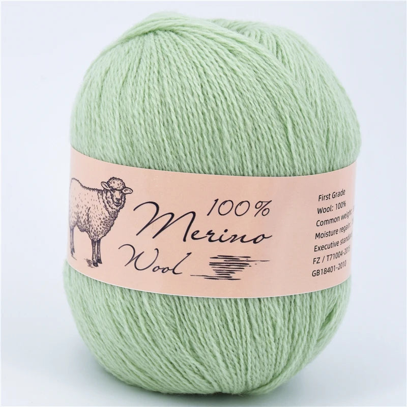 100 Percent Wool Yarn for Knitting Lightweight Crochet Thick Thread Hand Knitted Mohair Sweater Merino Wool 50g