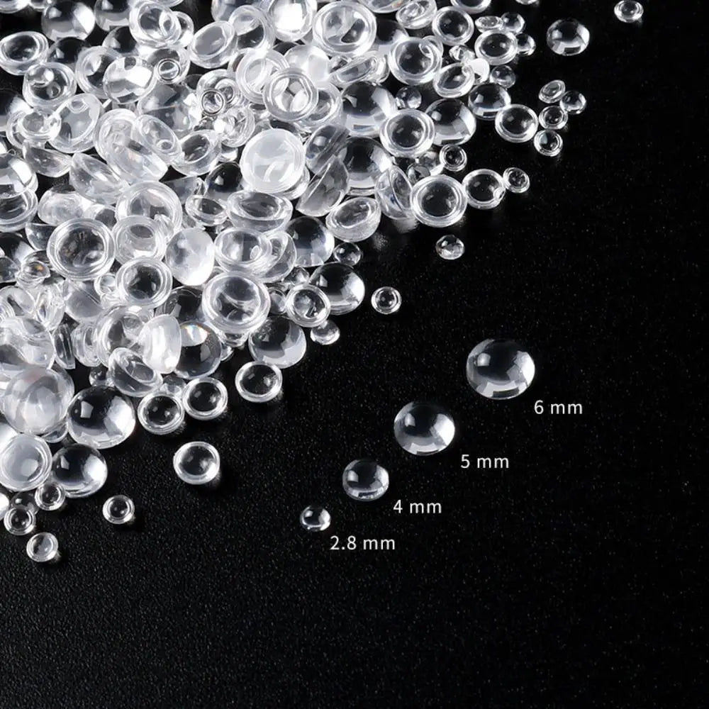 350 Pcs Simulation Dewdrop Waterdrop Droplets Stones For DIY Cards Make Decorative Scrapbooking Accessories Embossing Decor