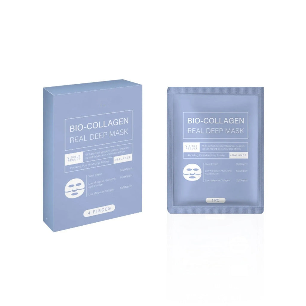 4/24 PCS  10ml Deep Hydrogel Bio-Collagen Mask