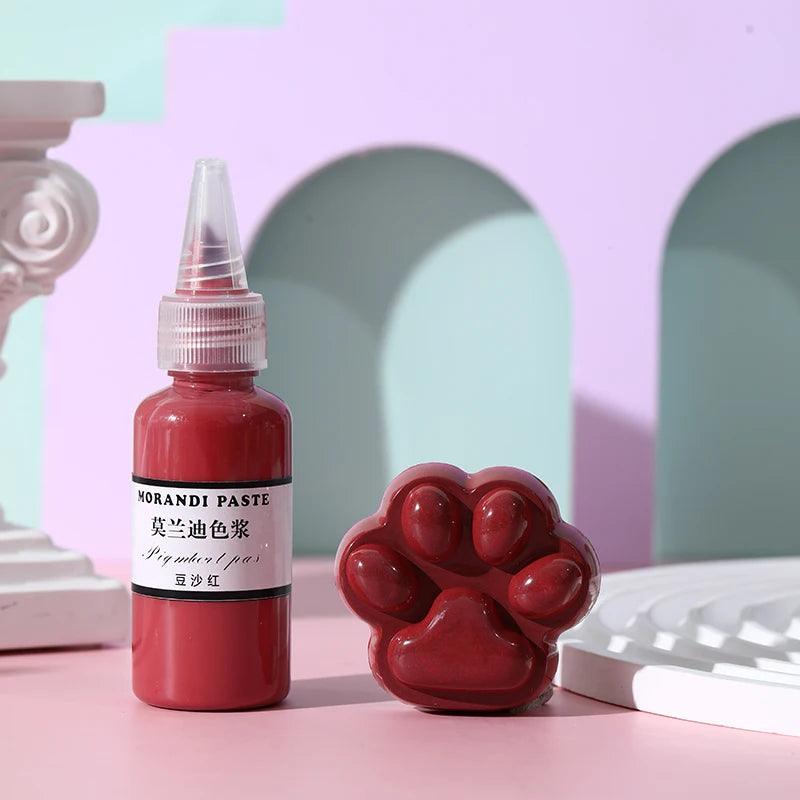 30g Paste Pigment UV Resin Glue Liquid Colorant Dye Ink Diffusion For Epoxy Resin Pigment Paste DIY Jewelry Making Resin Dye