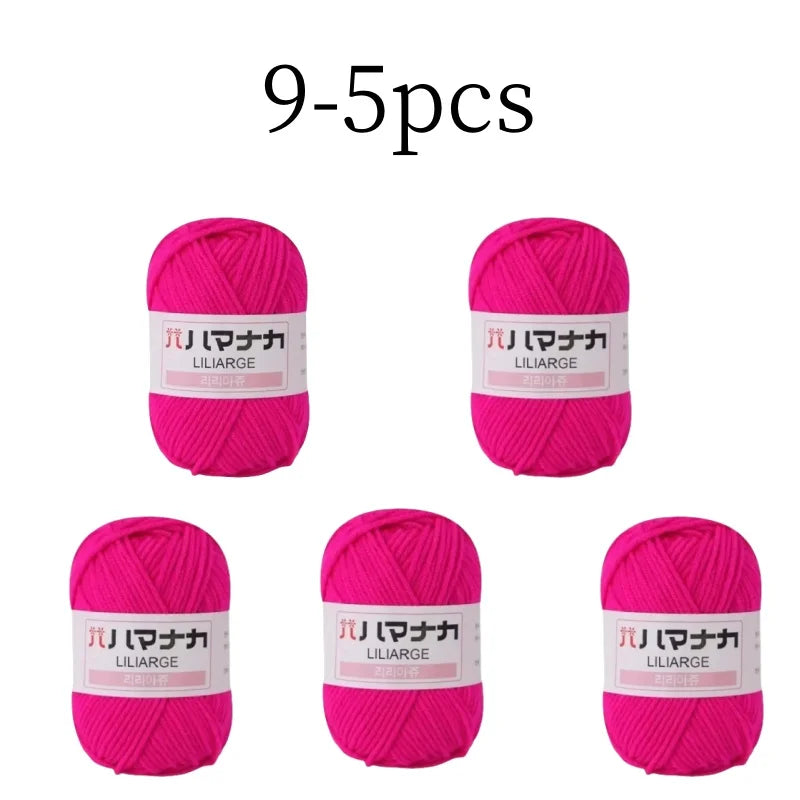 Soft Thick Wool Yarn For Knitting Crochet Classic 25g Ball