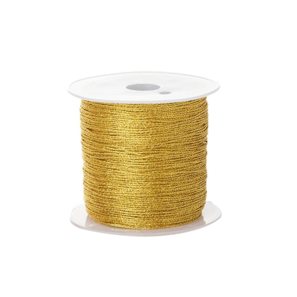 0.4mm 50m Crafts Nylon Cord For Jewelry Making Beading Braided Nylon Satin String for Bracelets Rattail Trim Chinese Knot