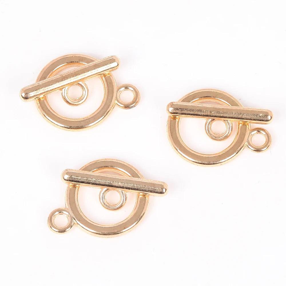 10 Pairs 14mm Stainless Steel OT Clasp For DIY Jewelry Making Necklaces Connectors Bracelets Hooks Crafts Accessories