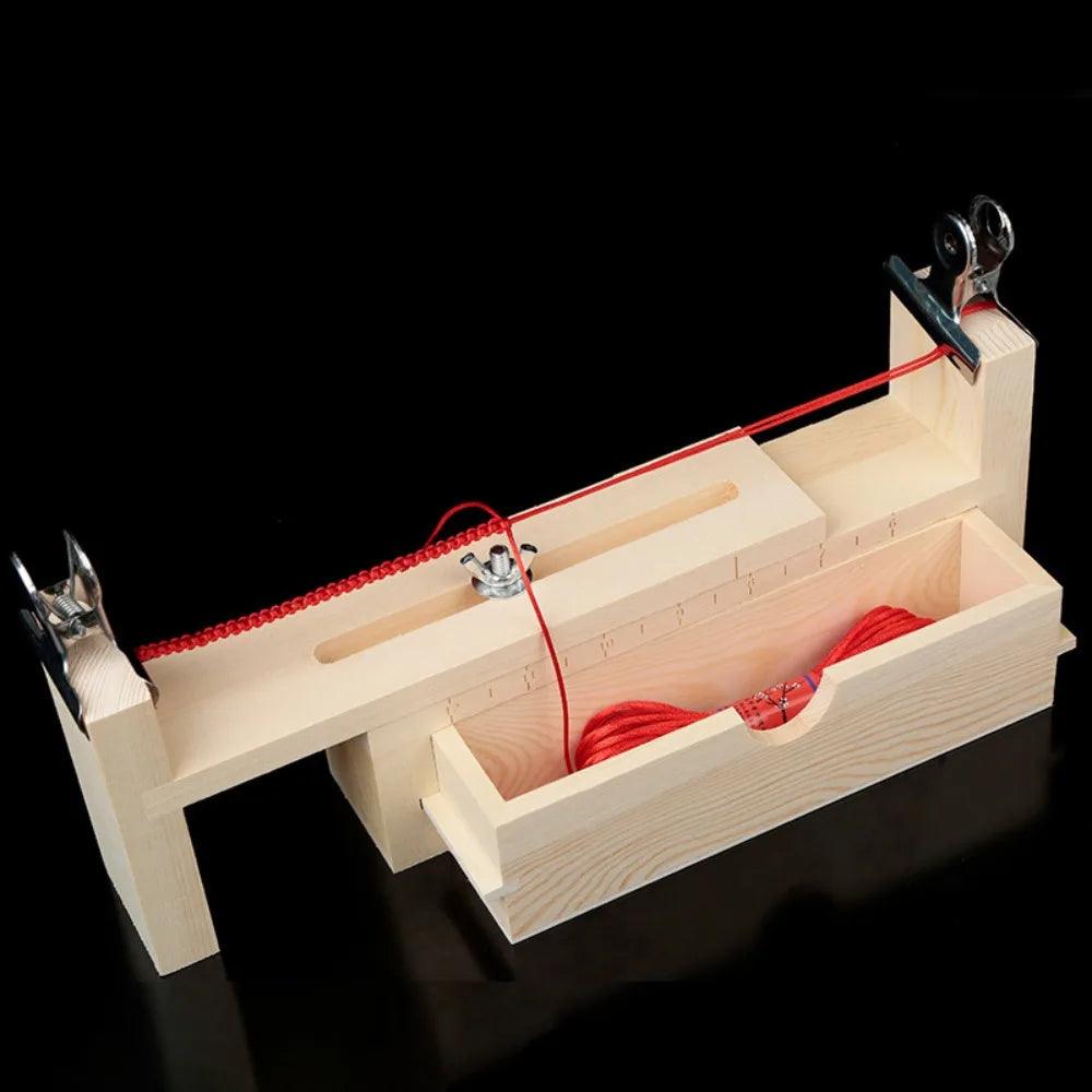 Creative Rope Braiding Tool Hand-knitted Rope Rack For Bracelet Necklace DIY Handcraft Rope Knitting Fixing Tools Practical