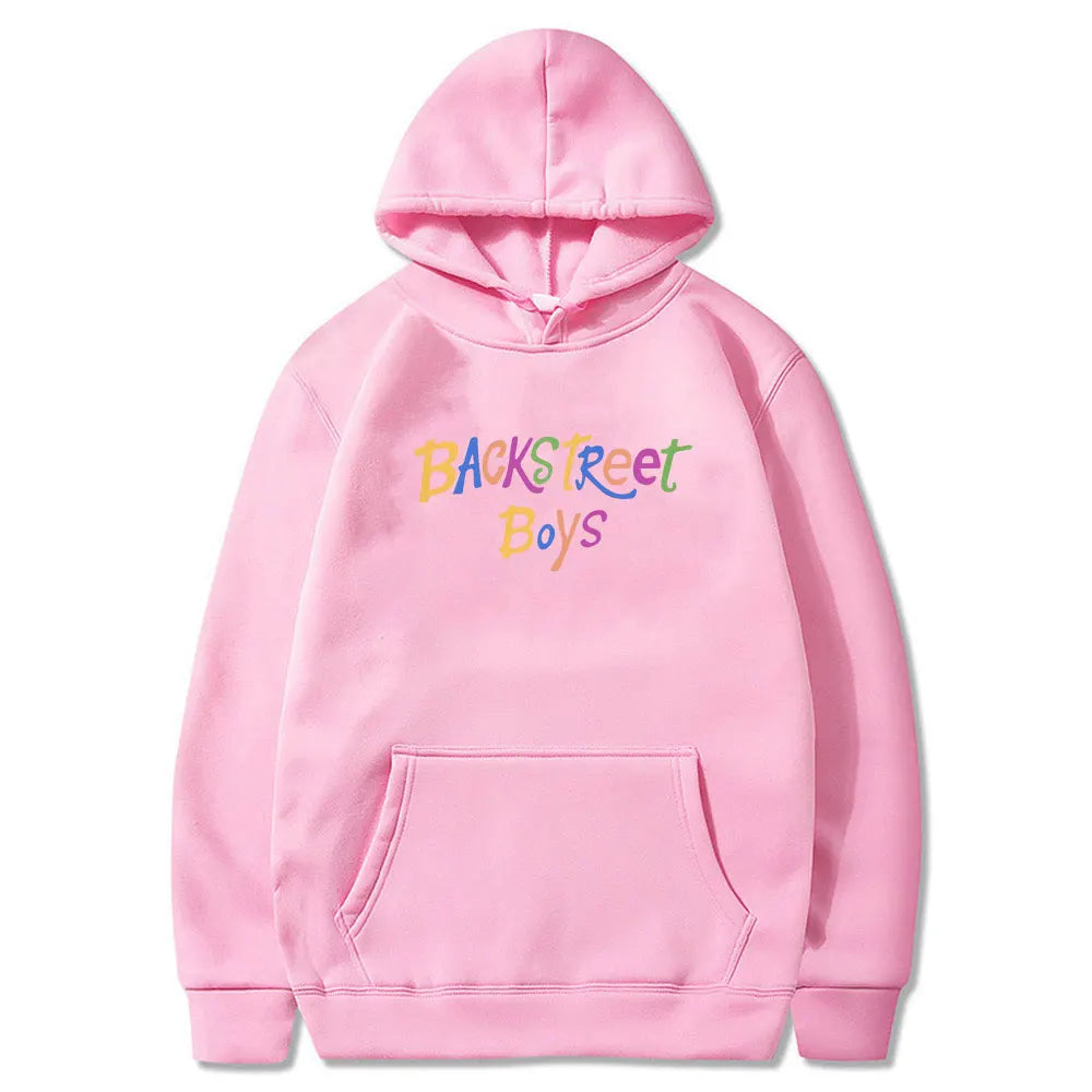 Backstreet Boys Graphic Hoodie Boy Band Bsb Group Pop Music Pullover Sweatshirt Men's Fashion Oversized Fleece Cotton Hoodies