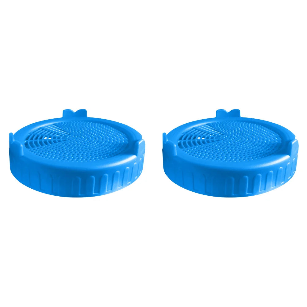 1-2PCS Sprouting Lid Seed Growing Fermentation Vegetable Sealing Lids Wide Mouth Sprout Germination Mason Jars Sprout Lids