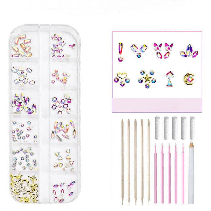 Professional Tooth Gem Kit DIY Crystals Jewelry Kit Teeth Gems Kit Fashionable Tooth Gems Kit for Teeth Teeth Jewelry Starter