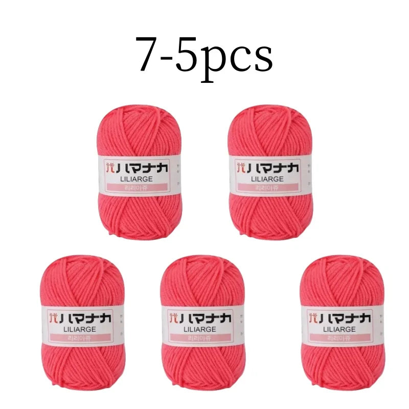 Soft Thick Wool Yarn For Knitting Crochet Classic 25g Ball