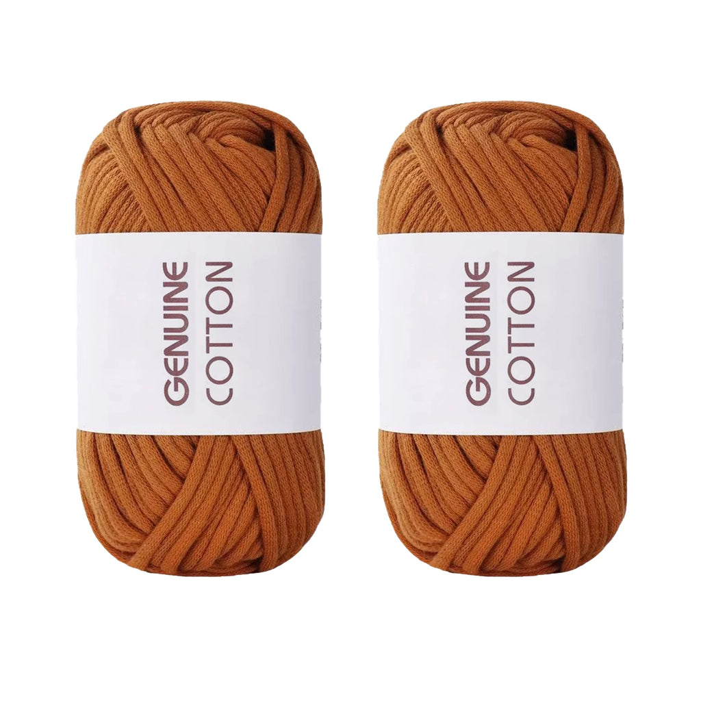 10 Pieces 50g Genuine Cotton Yarn for Beginner Crochet Easy Hand Knitting Weaving DIY Scarves Blankets Hats