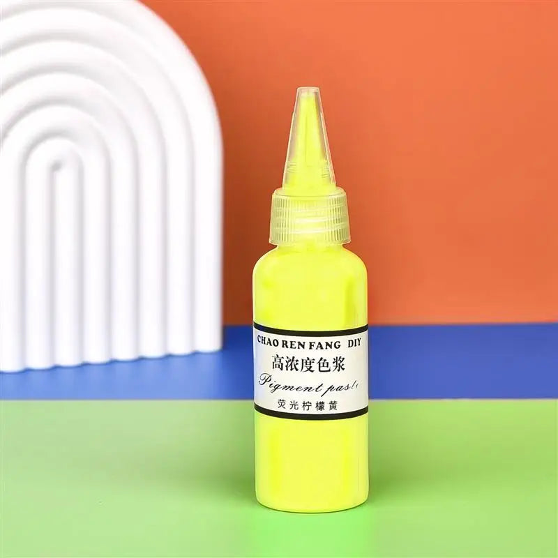 50g/Bottle Paste Pigment UV Resin Liquid Colorant Dye Ink Diffusion For Epoxy Resin Pigment Paste DIY Jewelry Making Resin Dye