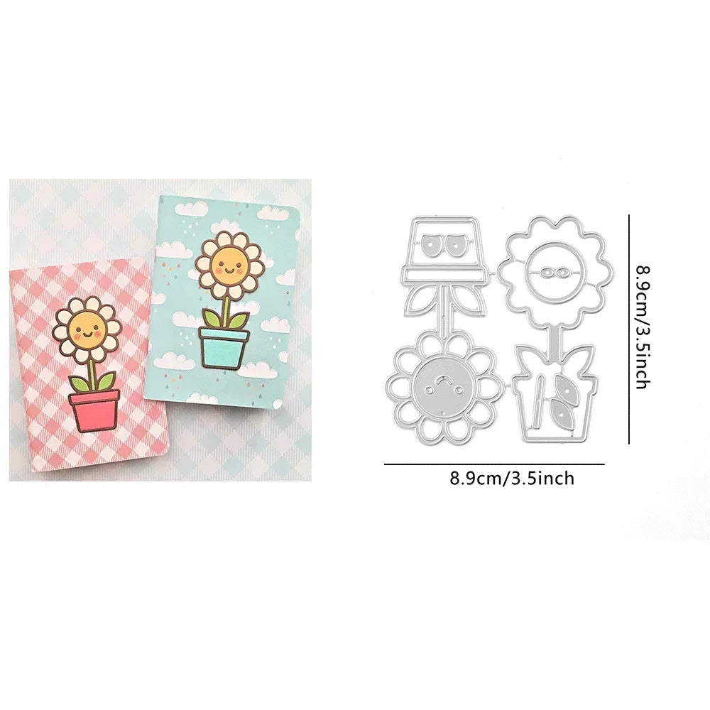 Stitched Root Veggies Metal Cutting Dies Butterfly Embossing Diecut for DIY Card Making Scrapbooking Crafting Supplies