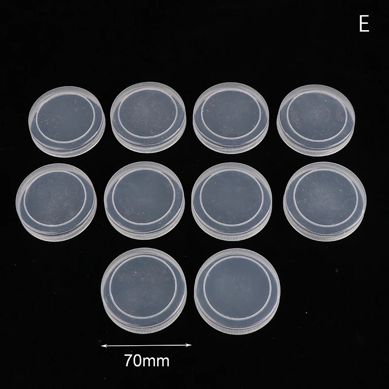 10Pcs Diameter 53/63/70mm Tissue Culture Bottle Cap Resistant Fungus Bottle Airtight Cap Breathable Special Cap Culture Caps