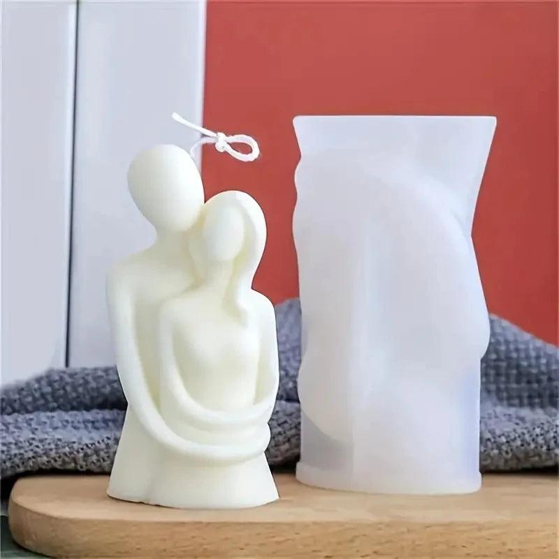 Candle Molds Silicone Mold For Candles Making DIY 3D Moulds For Soy Wax Beeswax Scented Candle Valentine's Day Gifts