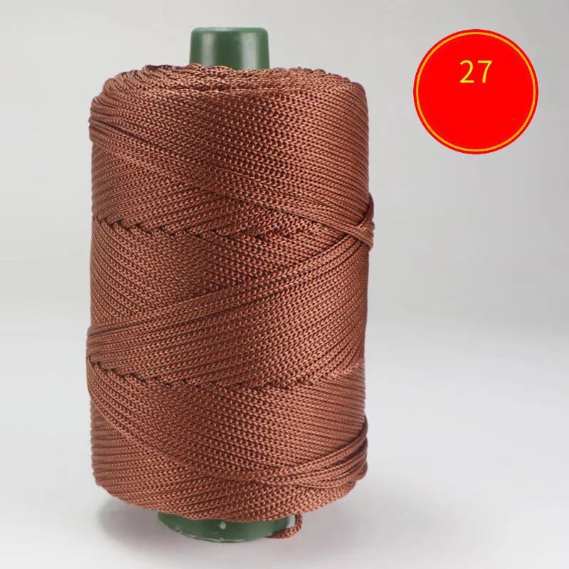 Lightweight Ice Silk Thread 225g Handcrafted Yarn for Summer Hats Storage Baskets and Seat Cushions